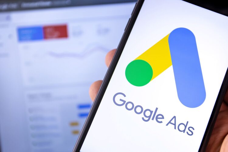 Image of the Google Ads platform.